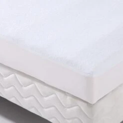 Alese Forme Housse Imperméable Transalese éponge 100% Coton - 90 X 200 Cm - Blanc