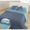 BLEU CALIN Couette Chaude Bicolore Nuit/Glacier 220x240cm -DODO Soldes Magasin bleu calin couette chaude bicolore nuit glacier 220x240cm 3153633438362 513771