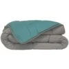 Couette Microfibre 400g/m² CALGARY - 240 X 260 Cm - Gris Galet Et Vert Lac -DODO Soldes Magasin couette microfibre 400g m calgary 240 x 260 cm gris galet et vert lac 3120760086209 426200