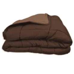 Couette Microfibre 400g/m² CALGARY Choco & Moka 200x200cm -DODO Soldes Magasin couette microfibre 400g m calgary choco moka 200x200cm 3120760069653 426009