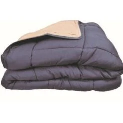 Couette Microfibre 400g/m² CALGARY Petrole & Mastic 220x240cm -DODO Soldes Magasin couette microfibre 400g m calgary petrole mastic 220x240cm 3120760047095 1323411