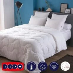 Couette - Saint Moritz - 140 X 200 Cm - Chaude - 100% Polyester - 1 Personne - Blanc - DODO -DODO Soldes Magasin couette saint moritz 140 x 200 cm chaude 100 polyester 1 personne blanc dodo 3307419546134 1105164