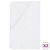 Couvre-matelas Imperméables 2 Pcs Coton 80x200 Cm Blanc -DODO Soldes Magasin couvre matelas impermeables 2 pcs coton 80x200 cm blanc 8720286229798 720677