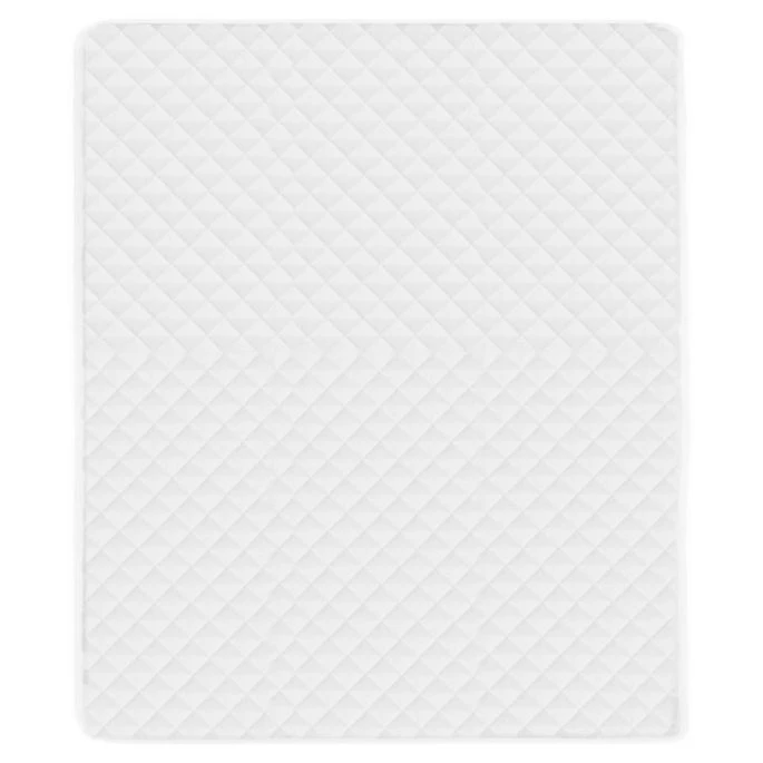 Couvre-matelas Matelassé Blanc 180x200 Cm Léger 6 Couvre-matelas Matelassé Blanc 180x200 Cm Léger – Image 4