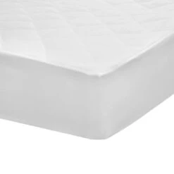 Couvre-matelas Matelassé Blanc 90x200 Cm Léger -DODO Soldes Magasin couvre matelas matelasse blanc 90x200 cm leger 8719883686325 587313