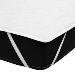 Couvre-matelas Matelassé Blanc 90x200 Cm Lourd 2 -DODO Soldes Magasin couvre matelas matelasse blanc 90x200 cm lourd 8719883686219 587266