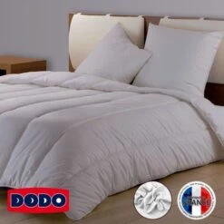 DODO Couette Confort Molletonné - 220 X 240 Cm - Mauve