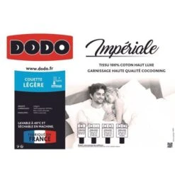 DODO Couette Légere Imperiale - 220 X 240 Cm - Blanc -DODO Soldes Magasin dodo couette legere imperiale 220 x 240 cm blanc 3307413284933 762384