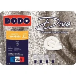 DODO Couette Tempérée Diva - 140 X 200 Cm -DODO Soldes Magasin dodo couette temperee diva 140 x 200 cm 3307410019231 426067