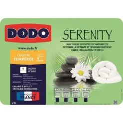 DODO Couette Tempérée SERENITY 200x200cm -DODO Soldes Magasin dodo couette temperee serenity 200x200cm 3307410013048 426175