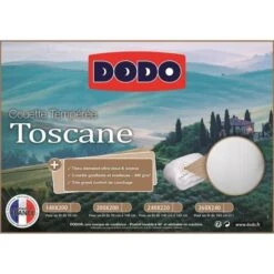 DODO Soldes Magasin -DODO Soldes Magasin dodo couette temperee toscane 300 g m 140 x 200 cm blanc 3307410006552 426049