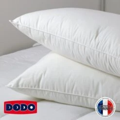 DODO Lot De 2 Oreillers ARIANE -DODO Soldes Magasin dodo lot de 2 oreillers ariane 3307411500141 427276