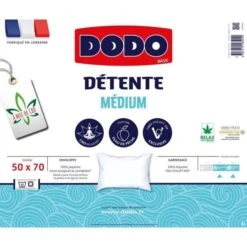 DODO - Oreiller Détente 50x70 Cm -DODO Soldes Magasin dodo oreiller detente 50x70 cm 3307419585010 1320052