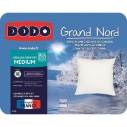 DODO Oreiller GRAND NORD 65x65cm -DODO Soldes Magasin dodo oreiller grand nord 65x65cm 3307416440732 427335