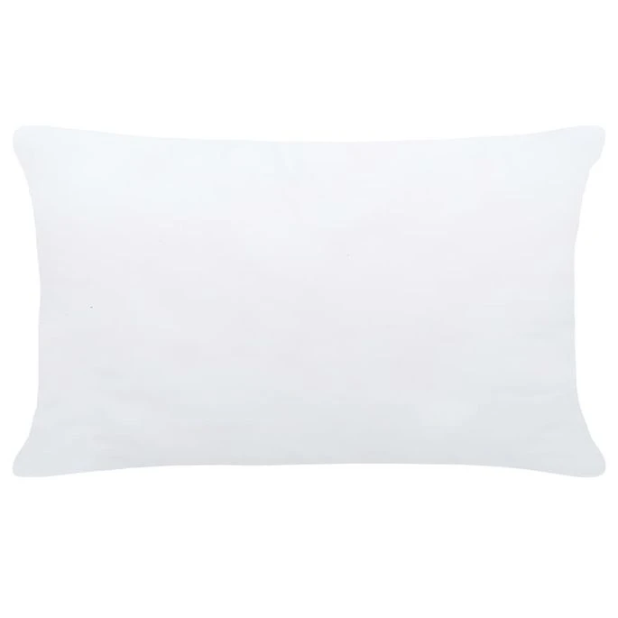 Garnitures De Coussin 2 Pcs 50x30 Cm Blanc 5 Garnitures De Coussin 2 Pcs 50x30 Cm Blanc – Image 3
