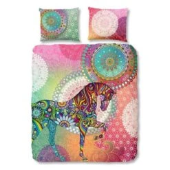 HIP Parure De Couette 100% Satin De Coton SENTHA 220x240cm