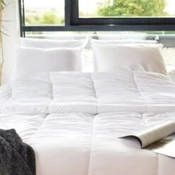 HOME COLLECTION Lot De 4 Oreillers 60x60cm  Blanc -DODO Soldes Magasin home collection lot de 4 oreillers 60x60cm blanc 3153633471222 735663