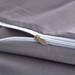 Jeu De Housse De Couette Anthracite 155x200/80x80 Cm -DODO Soldes Magasin jeu de housse de couette anthracite 155x200 80x80 cm 8718475594895 648533