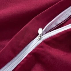 Jeu De Housse De Couette Bordeaux 140x220/60x70 Cm 8 Jeu De Housse De Couette Bordeaux 140x220/60x70 Cm -DODO Soldes Magasin jeu de housse de couette bordeaux 140x220 60x70 cm 8718475594970 648571