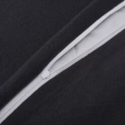 Jeu De Housse De Couette Molleton Anthracite 140x200/60x70 Cm -DODO Soldes Magasin jeu de housse de couette molleton anthracite 140x200 60x70 cm 8719883685656 1269325