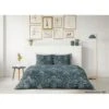 LOVELY HOME Parure De Couette 200x200 Cm + 2 Taies D'oreiller 65x65 Cm - 100% Coton VIENNE - Bleu Nuit -DODO Soldes Magasin lovely home parure de couette 200x200 cm 2 taies d oreiller 65x65 cm 100 coton vienne bleu nuit 3701393705424 738179