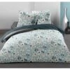 LOVELY HOME Parure De Couette Blossom - 1 Housse De Couette 240x260 Cm + 2 Taies 65x65 Cm Volant Plat Piqué - 54 Fils - Bleu -DODO Soldes Magasin lovely home parure de couette blossom 1 housse de couette 240x260 cm 2 taies 65x65 cm volant plat pique 54 fils bleu 3701393702164 562745