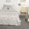 Parure De Lit Sunshine - 2 Personnes - 220 X 240 Cm - 100% Coton - Beige Motif Floral - TODAY -DODO Soldes Magasin parure de lit sunshine 2 personnes 220 x 240 cm 100 coton beige motif floral today 3574641089344 1378884