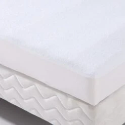 Protection Literie Housse Imperméable Transalese éponge 100% Coton 80x190 Cm Blanc