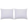 Protège-oreillers 2 Pcs 60x70 Cm Blanc