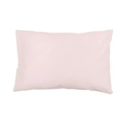 SOLEIL D'OCRE Lot De 2 Taies D'oreiller 100% Coton 50x75 Cm Rose