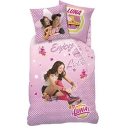 SOY LUNA ROLLER Parure De Couette Enfant Coton 140 X 200 Cm