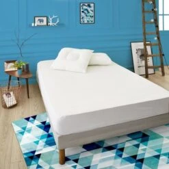 SWEETHOME Protege-matelas éponge 100% Coton - Imperméable - 140x190 Cm -DODO Soldes Magasin sweethome protege matelas eponge 100 coton impermeable 140x190 cm 3377720104149 513681