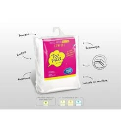 SWEETNIGHT Protege-matelas TOP PRIX 90x190 / 200 Cm - Blanc -DODO Soldes Magasin sweetnight protege matelas top prix 90x190 200 cm blanc 3377720101773 513989