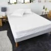 SWEETNIGHT Rénove-matelas AMANDINE 140x190 Cm - Blanc -DODO Soldes Magasin sweetnight renove matelas amandine 140x190 cm blanc 3377720102169 513979