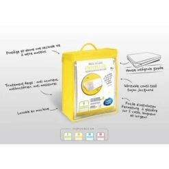 SWEETNIGHT Rénove-matelas Housse Intégrale ANDREA 180x200 Cm - Blanc -DODO Soldes Magasin sweetnight renove matelas housse integrale andrea 180x200 cm blanc 3377720102398 513687