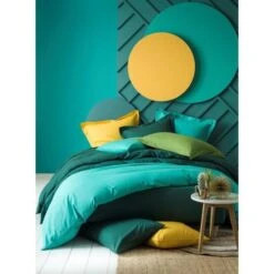 TODAY Housse De Couette 100% Coton - 240x260 Cm - Bambou -DODO Soldes Magasin today housse de couette 100 coton 240x260 cm bambou 3574642018756 426928