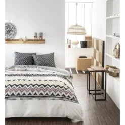 TODAY Parure De Couette Sunshine #1.5 - 100% Coton - 240 X 260 Cm - Noir Et Blanc