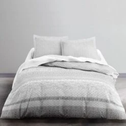 TODAY Parure De Lit Mawira 1.7 - 1 Housse De Couette 220 X 240 Cm Et 2 Taies D'oreiller 63 X 63 Cm - 100% Coton - Blanc TODAY -DODO Soldes Magasin today parure de lit mawira 1 7 1 housse de couette 220 x 240 cm et 2 taies d oreiller 63 x 63 cm 100 coton blanc today 3574641061838 781583