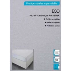 TODAY Protege Matelas / Alese Imperméable Eco 90x190/200cm - 100% Polyester TODAY -DODO Soldes Magasin today protege matelas alese impermeable eco 90x190 200cm 100 polyester today 3574641009199 1004995