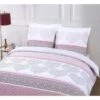 VISION Parure De Couette 100% Coton PINKY LOVE 240x260cm